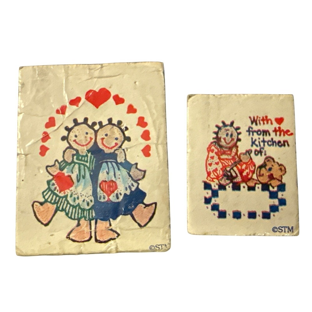 Stampendous A Friend Like You Foam Mounted Rubber Stamp Lot of 2 Vintage